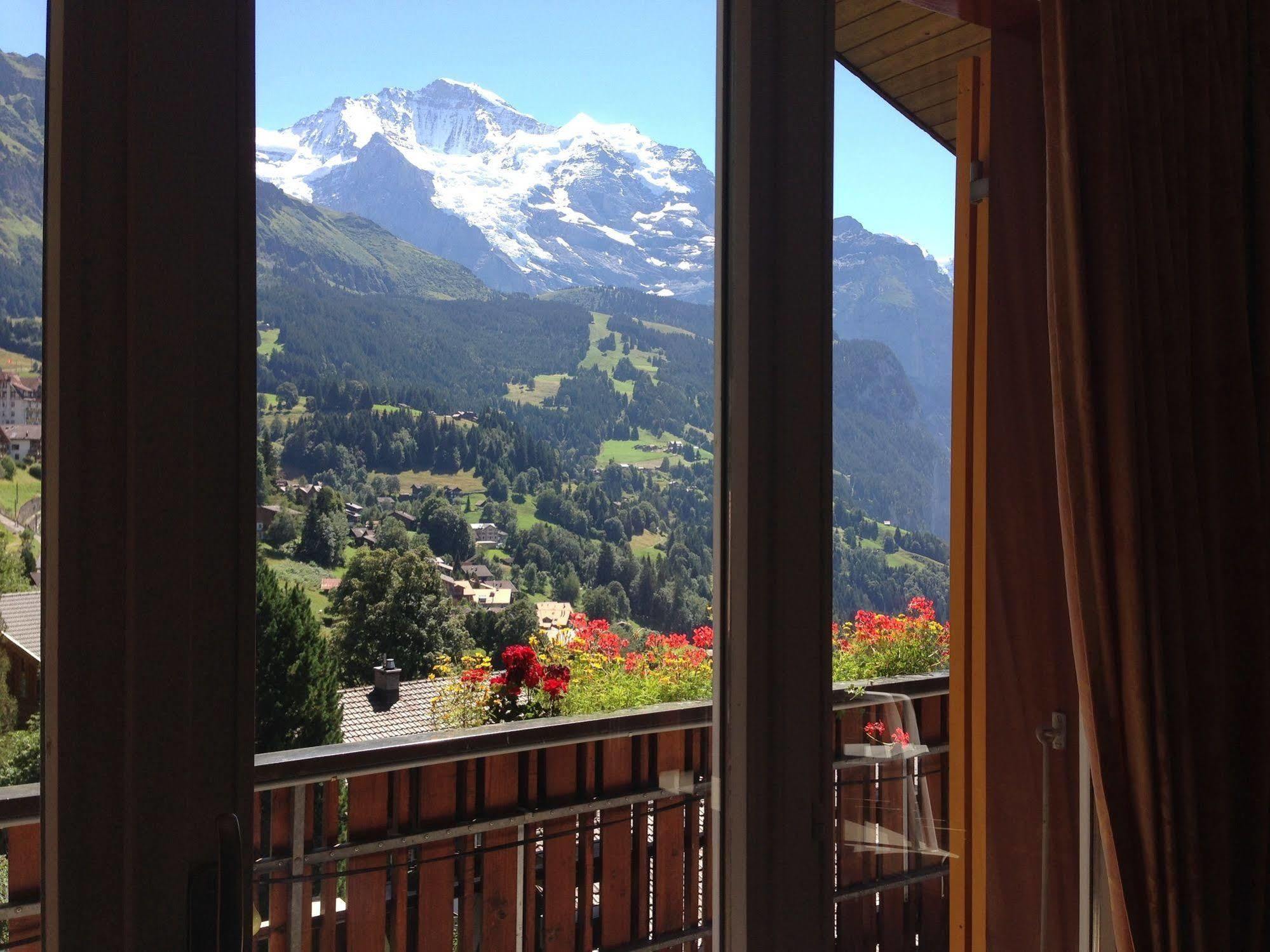 Minotel Bellevue Wengen Exteriör bild