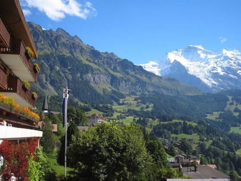 Minotel Bellevue Wengen Exteriör bild